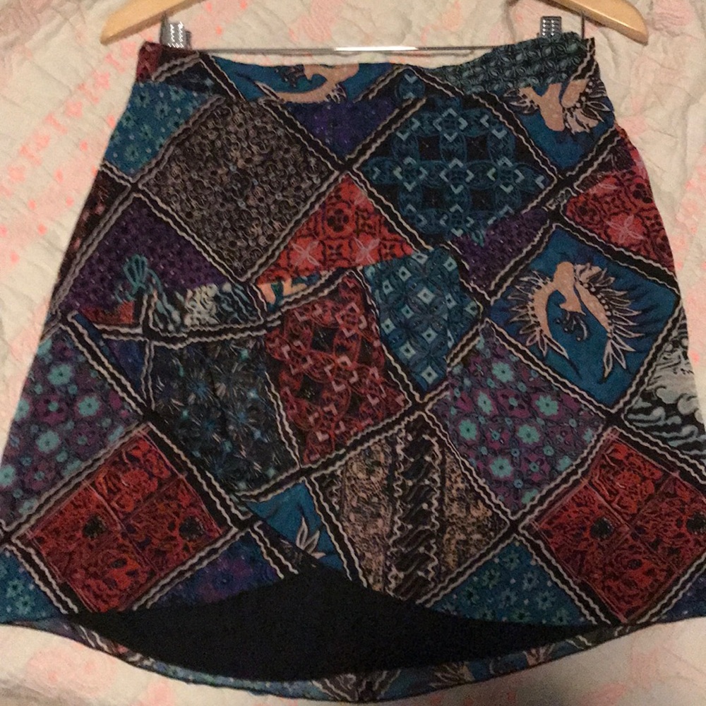 Anna Sui Nicoya Silk Skirt